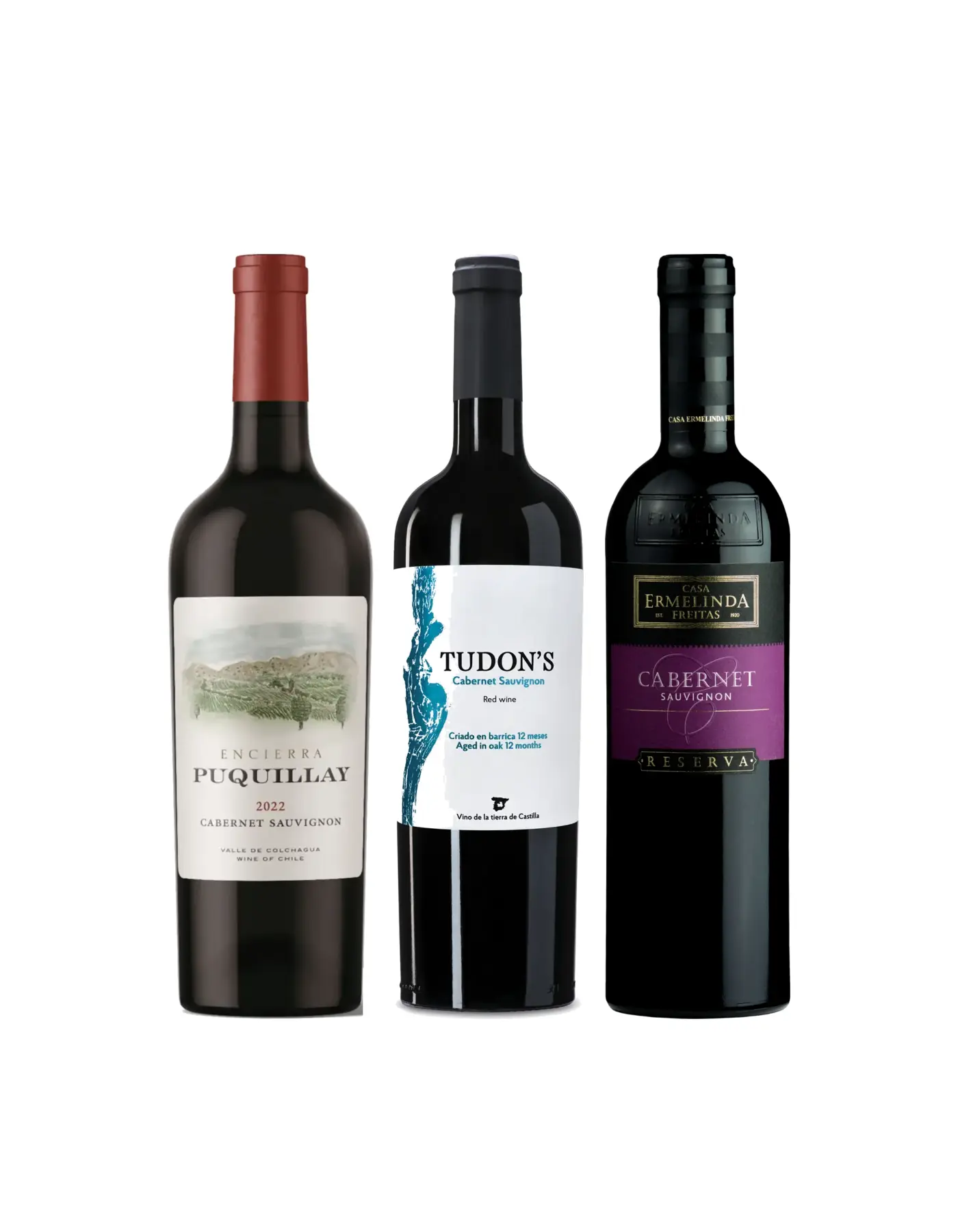 Cabernet: Tres Terroirs — selección de tres vinos