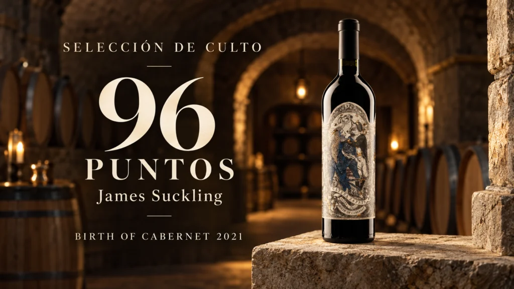 Catena Zapata Birth of Cabernet 2021, 96 puntos James Suckling, Selección de Culto Avelior