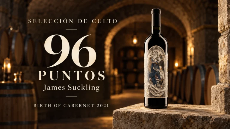 Catena Zapata Birth of Cabernet 2021, 96 puntos James Suckling, Selección de Culto Avelior