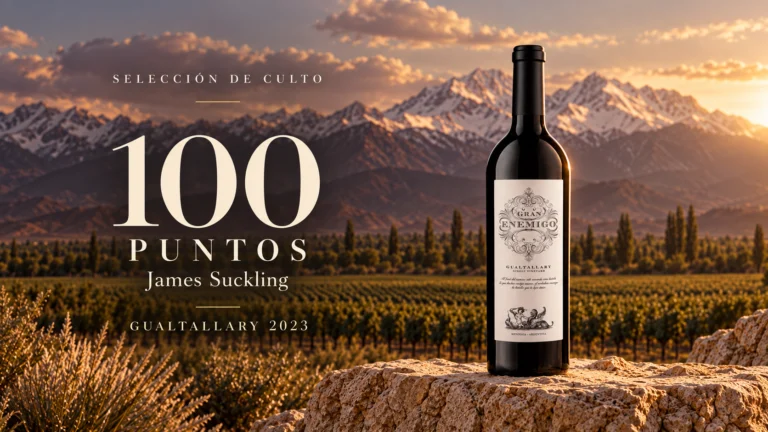 Gran Enemigo Gualtallary 2023: 100 puntos James Suckling, Selección de Culto de Avelior